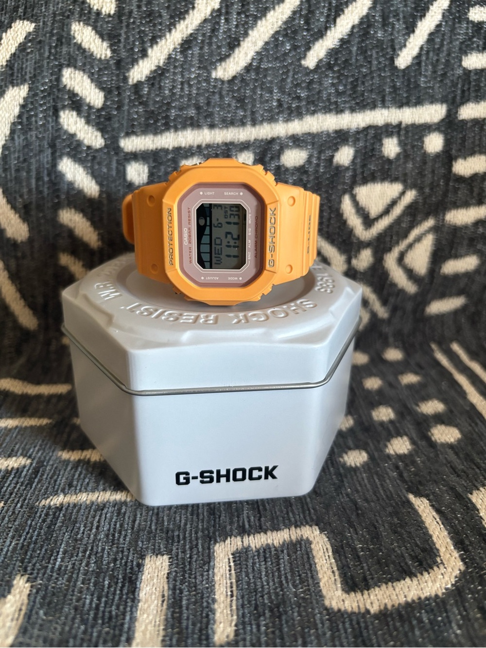 G-Shock Orange Digital Women's Watch - Picture 2 of 4